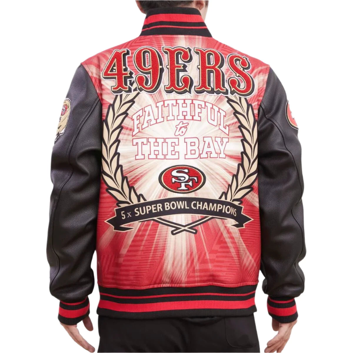 San Francisco 49er Remix Varsity Jkt