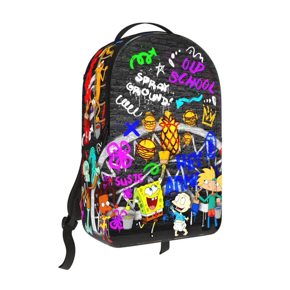 90s NICK CHARACTERS PAINTING DLXR BACKPACK