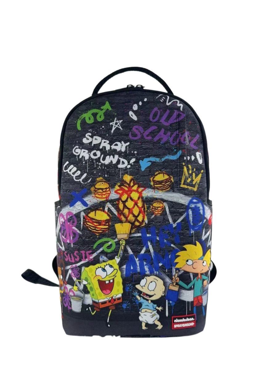 90s NICK CHARACTERS PAINTING DLXR BACKPACK