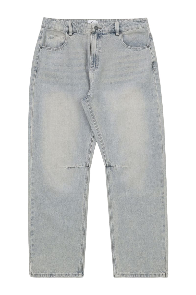 Baggy Darted Denim