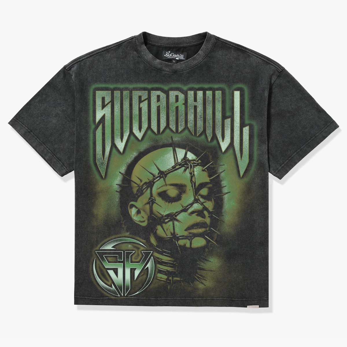 "PROMETHEUS" T-SHIRT (BLACK/LIME)-thumbmail-5