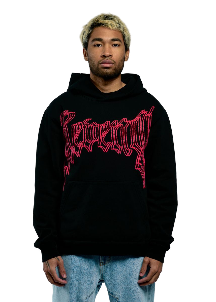 PARALYSIS HOODIE BLACK