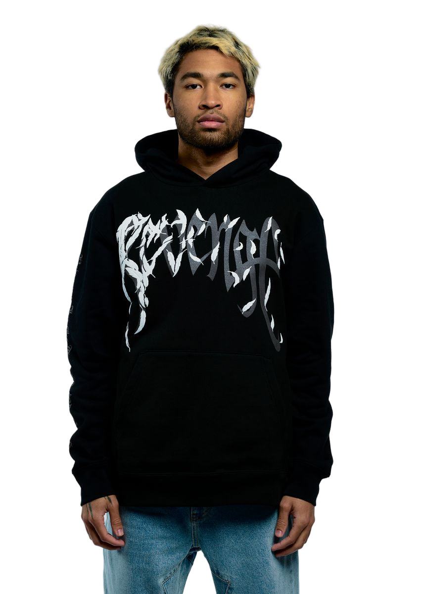 DOVE HOODIE BLACK/BLUE