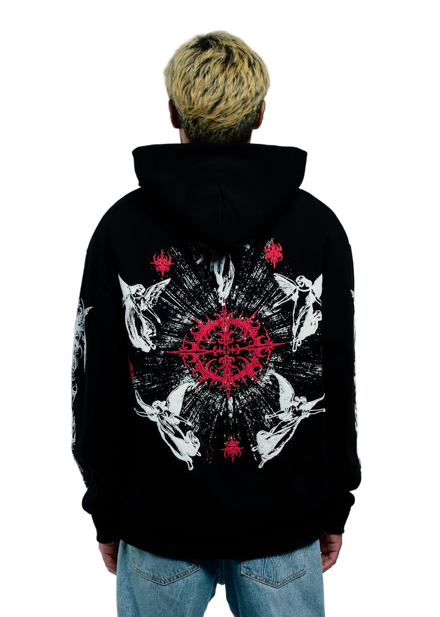 DANTE'S PARADISE HOODIE BLACK