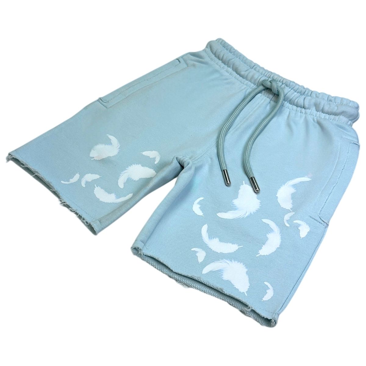 FLY Cropped Kids Fleece Shorts-thumbmail-3