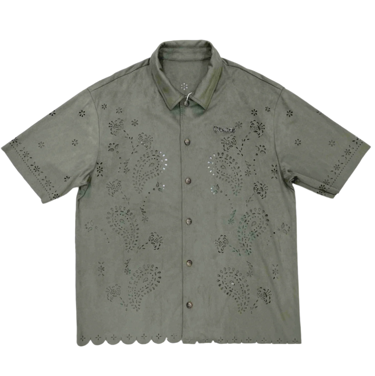 "EISABA"  Button Up