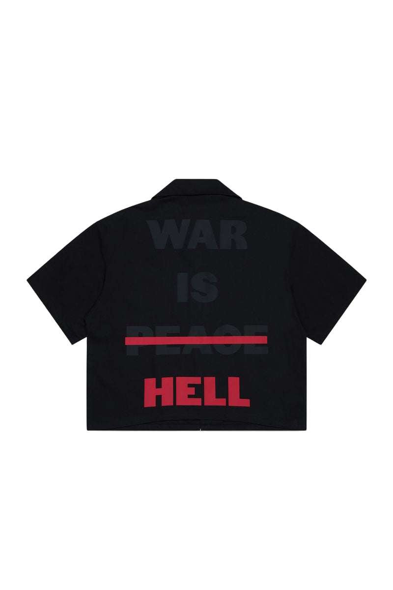 "NO PEACE"BLACK