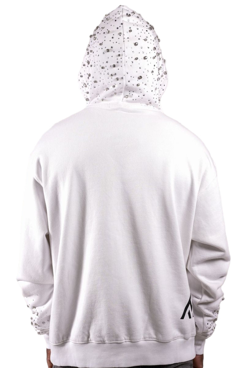 Fallen Angels Hoodie with Rhinestones