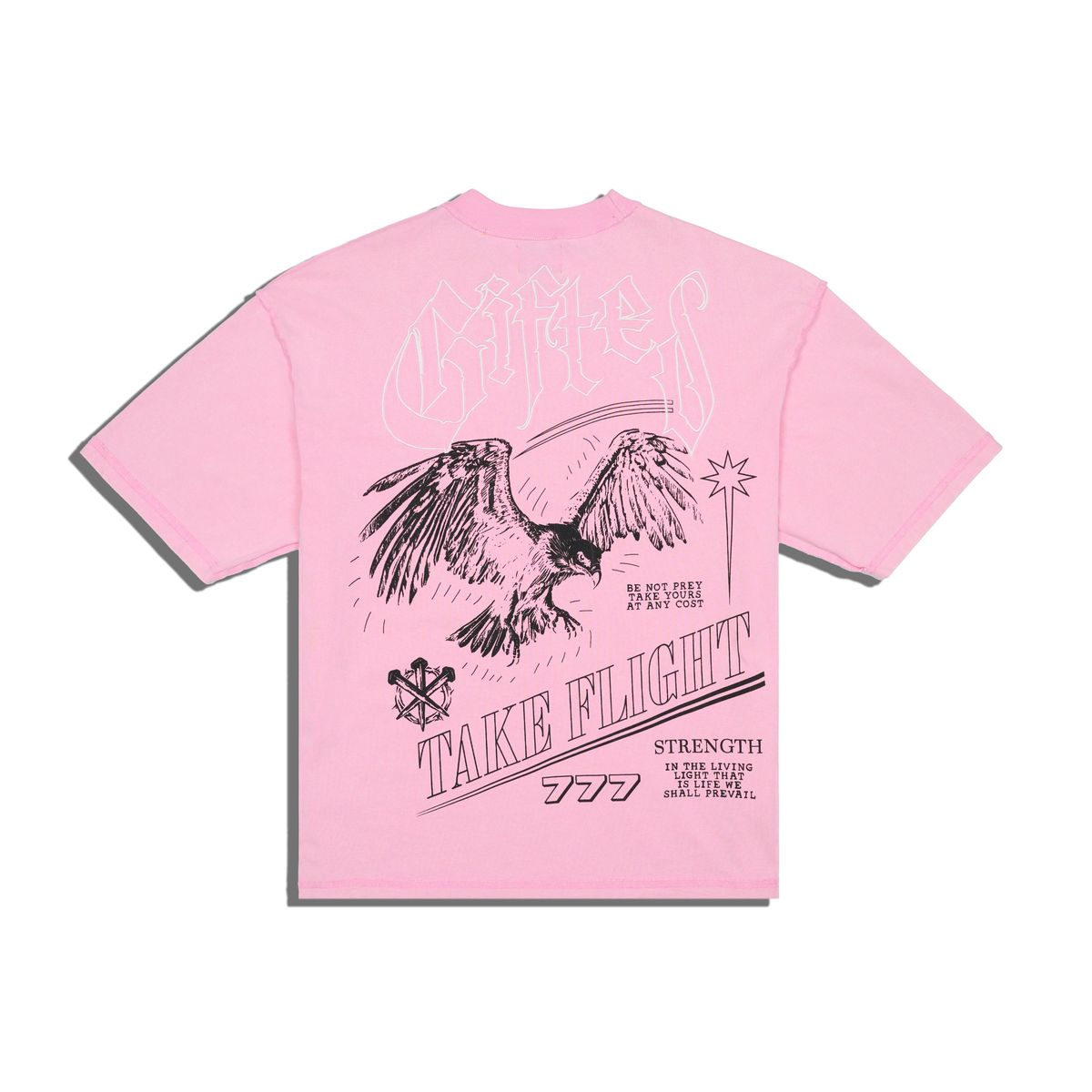 TAKE FLIGHT PINK TEE