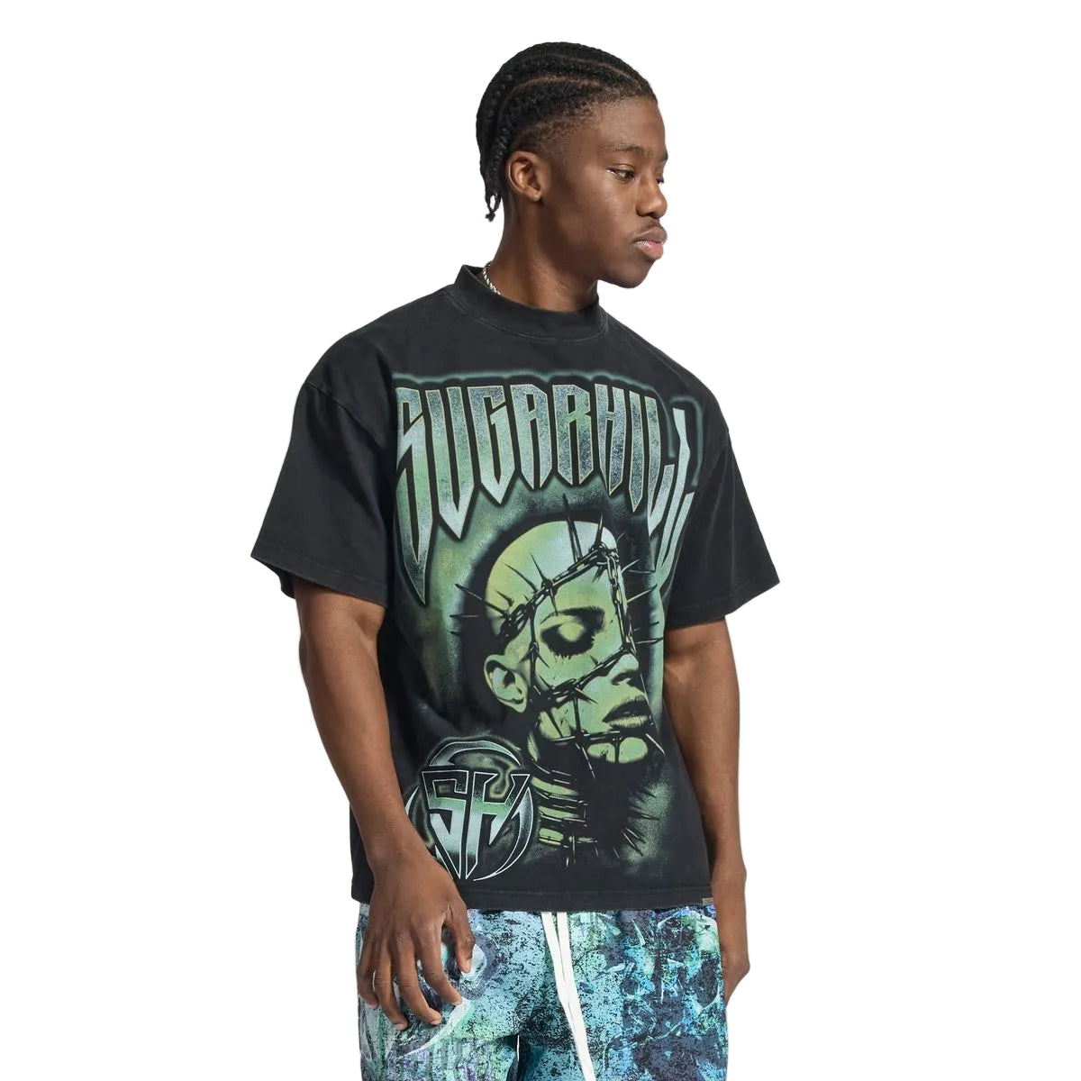 "PROMETHEUS" T-SHIRT (BLACK/LIME)