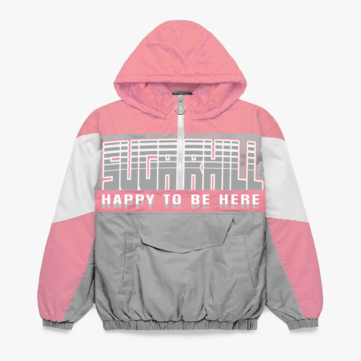 "STORM" STARTER JACKET (PINK / GRAY)-thumbmail-5