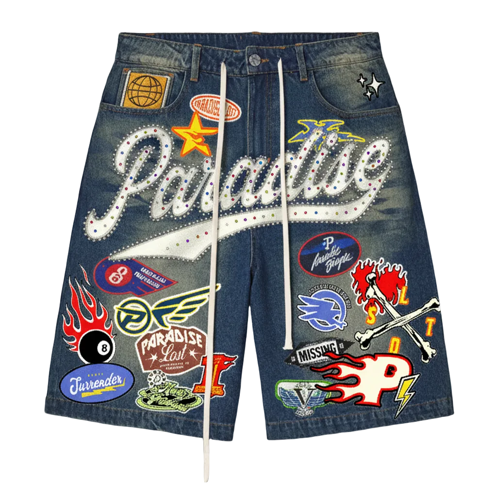 Paradise Patchwork Shorts