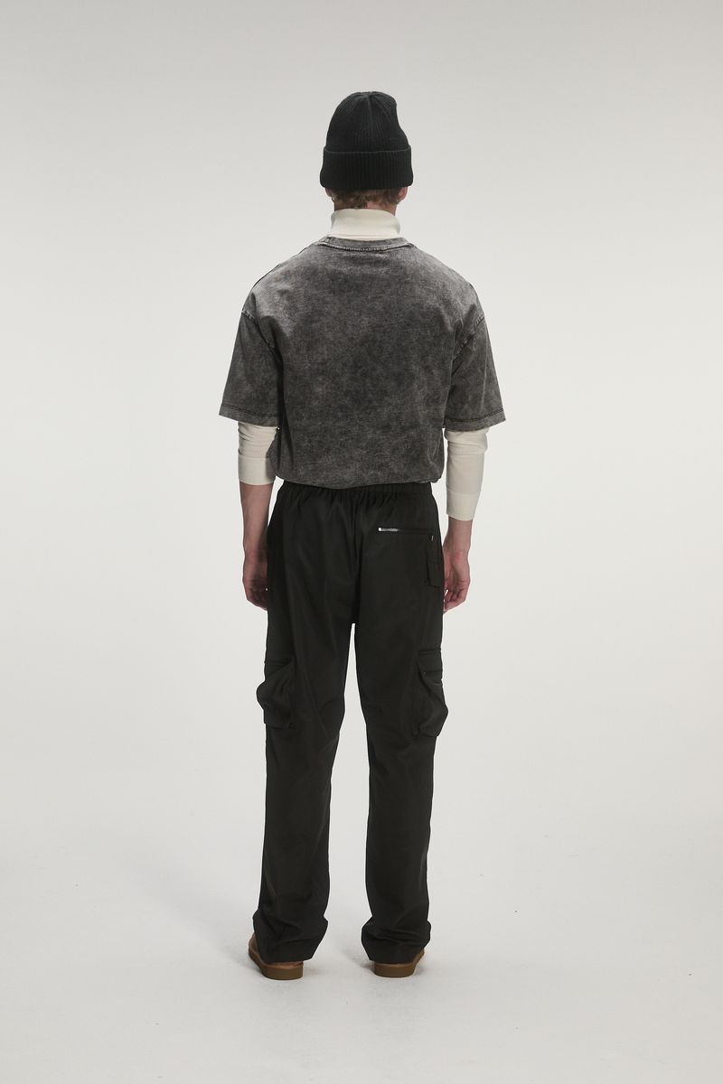 Nylon Cargo Pants