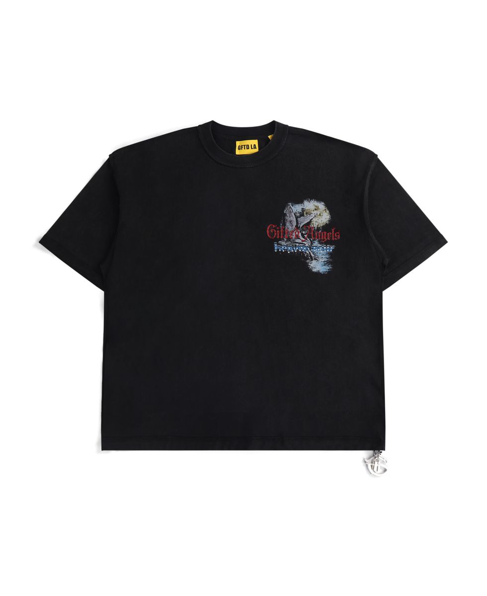 Angel Black Tee