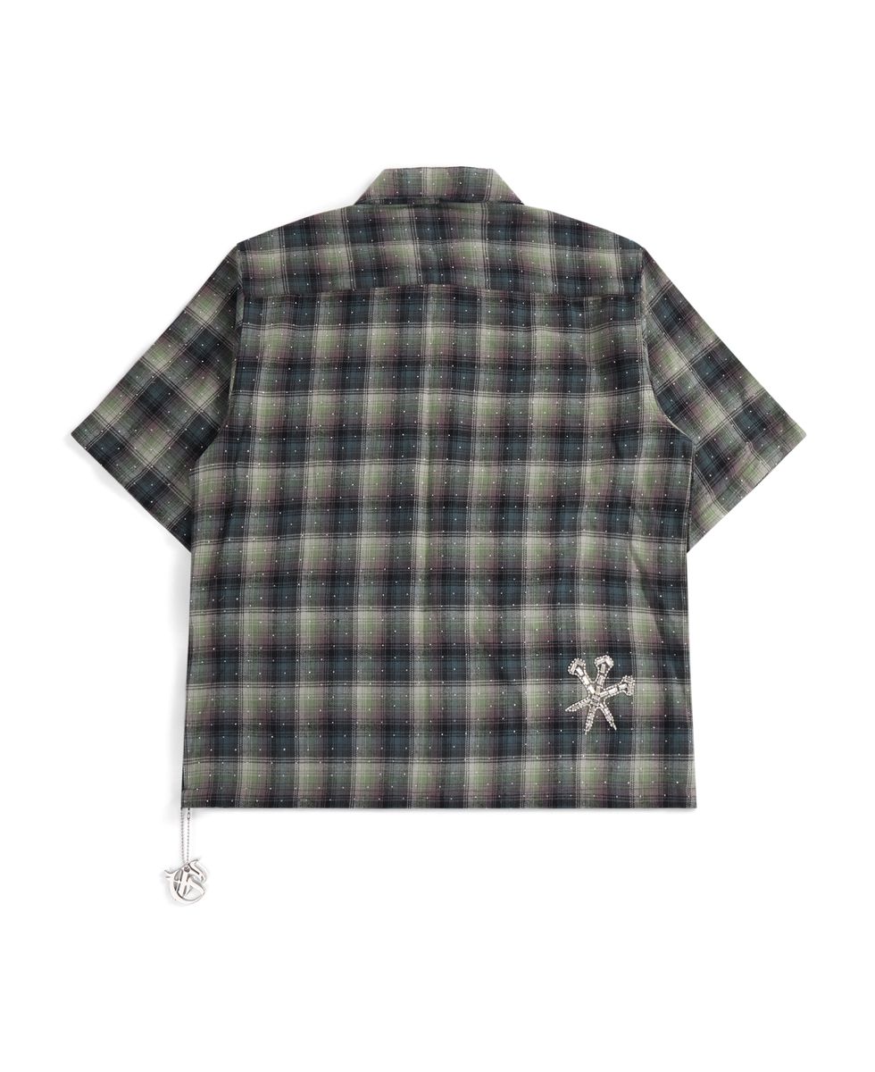 Dagger Patch Olive Shirt