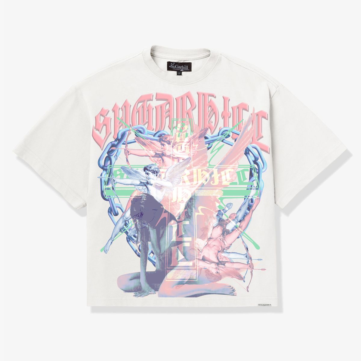 "ALONE" T-SHIRT (WHITE)-thumbmail-5