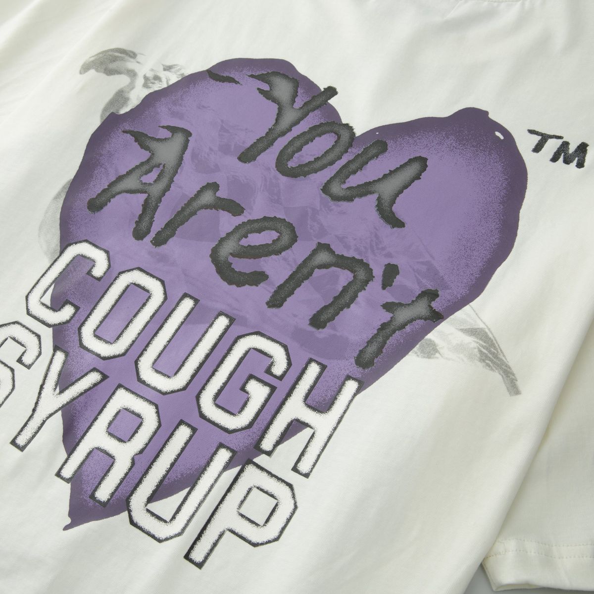 Cough Syrup Moto Racer Team T-shirt - White-thumbmail-4
