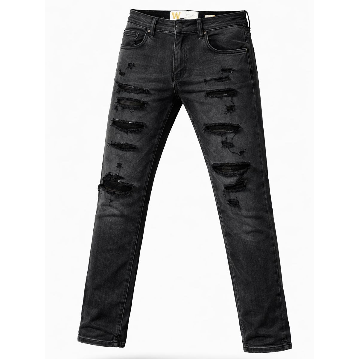 Waimea Slim Fit Denim - Black Wash-thumbmail-1
