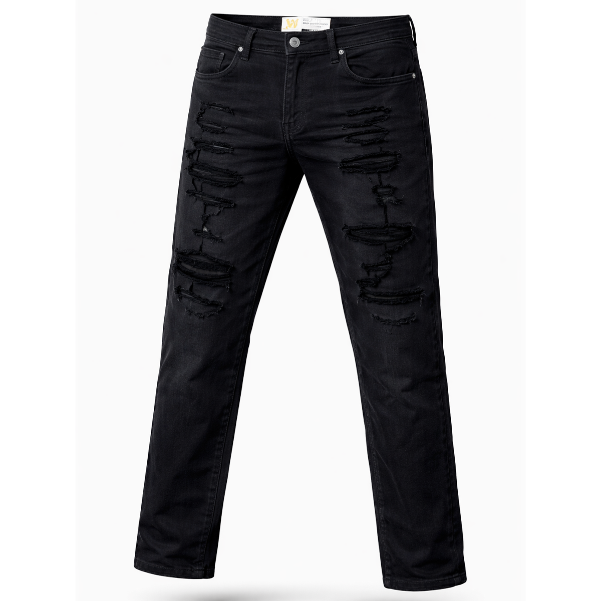 Waimea Slim Fit Denim - Jet Black-thumbmail-1