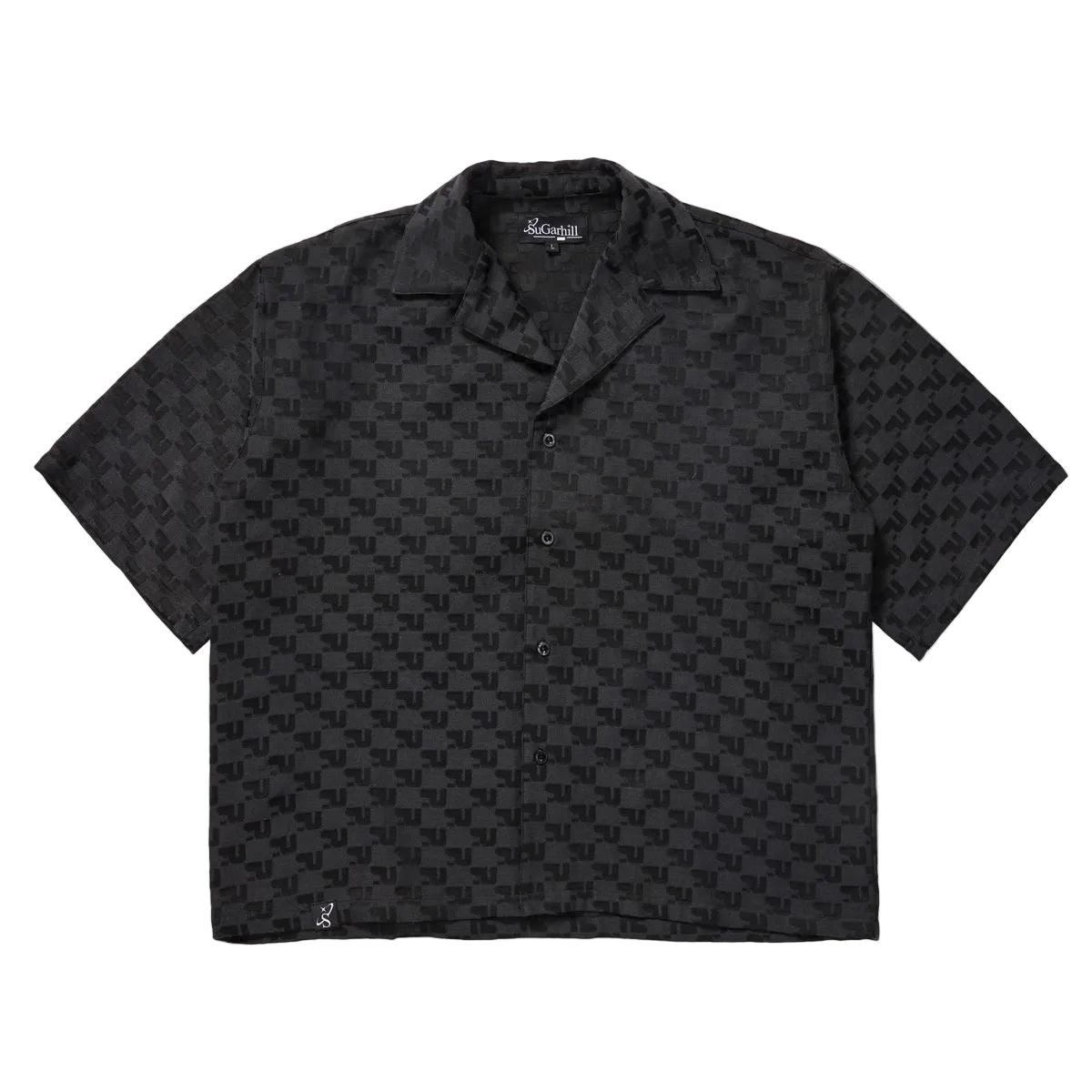 "FADER" LOUNGE SHIRT (BLACK)