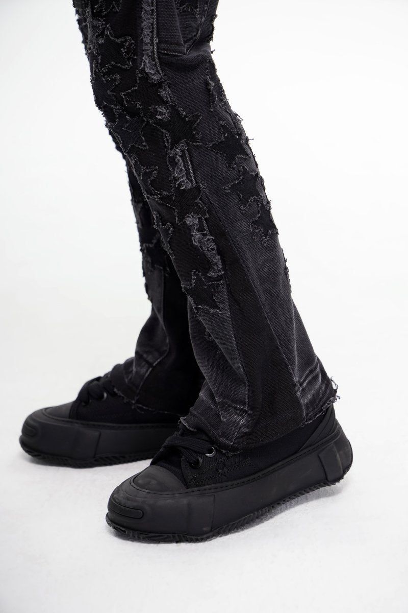 VALABASAS KIDS V-STARS STACKED BLACK-thumbmail-4