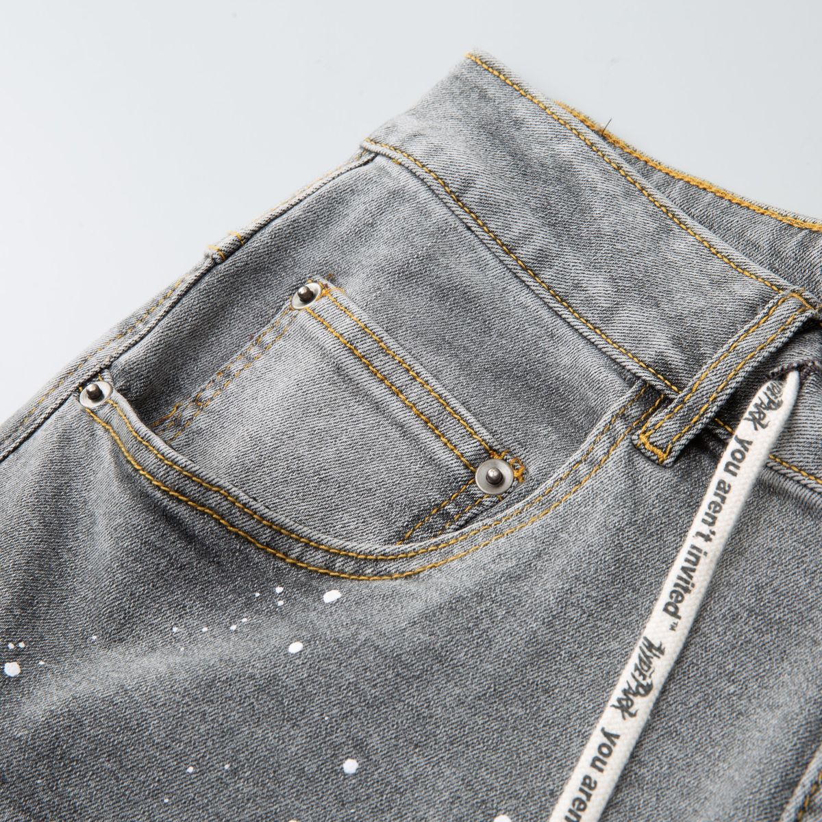 Velocity Cargo Denim Short - Grey-thumbmail-3