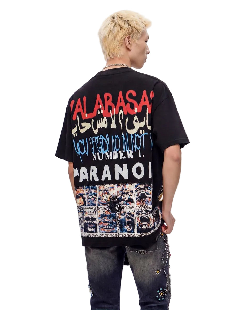 Valabasas Paranoid Tee – Black
