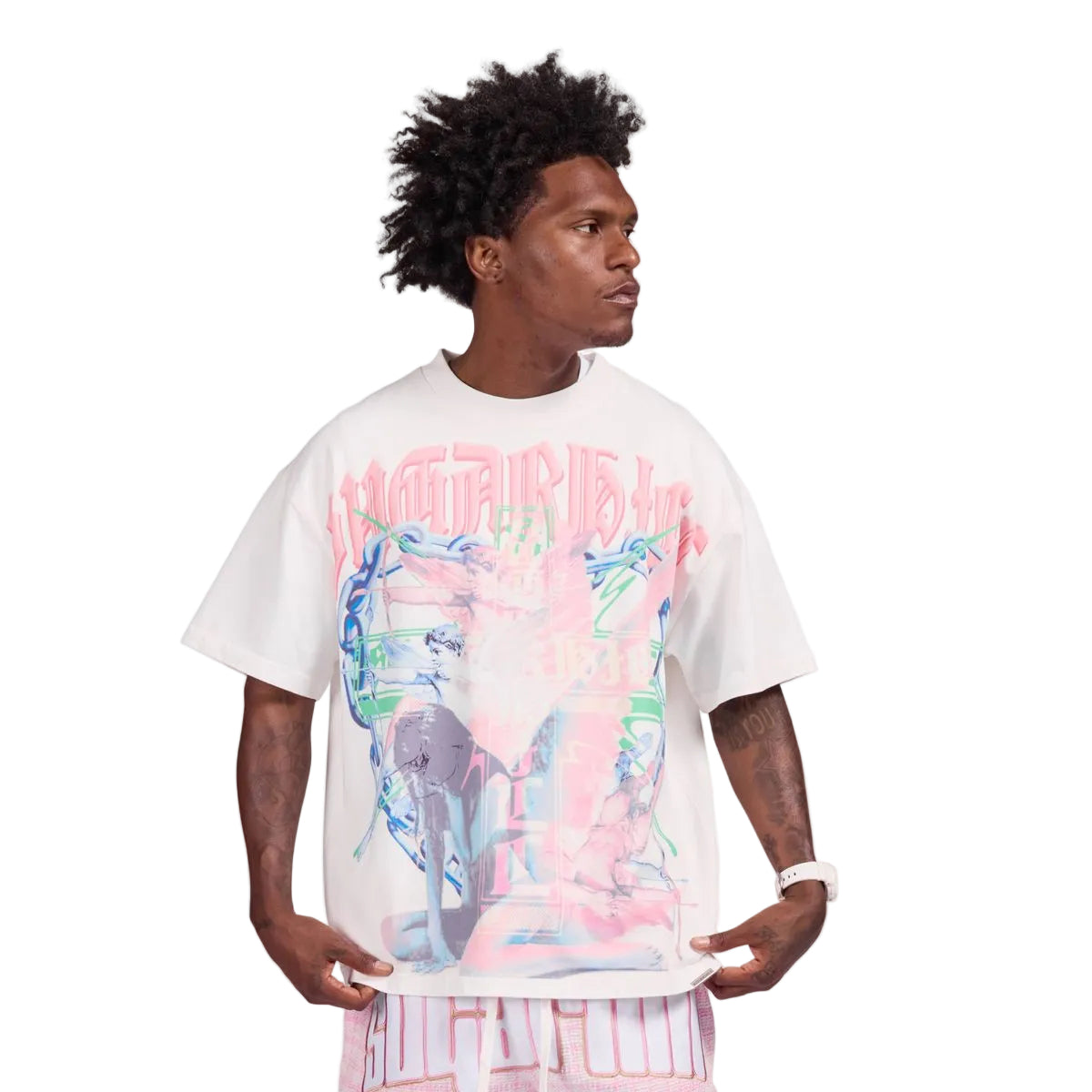 "ALONE" T-SHIRT (WHITE)