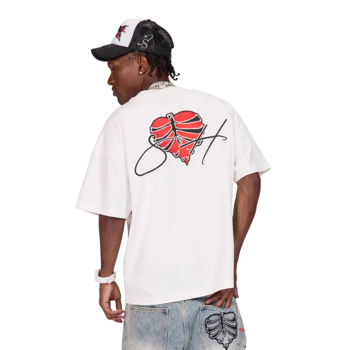 "SUNSHINE" T-SHIRT (WHITE)-thumbmail-2