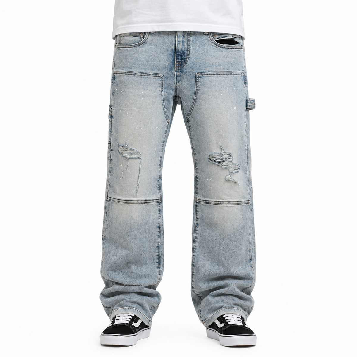 Waimea Relaxed Fit Denim - Blue Wash-thumbmail-1