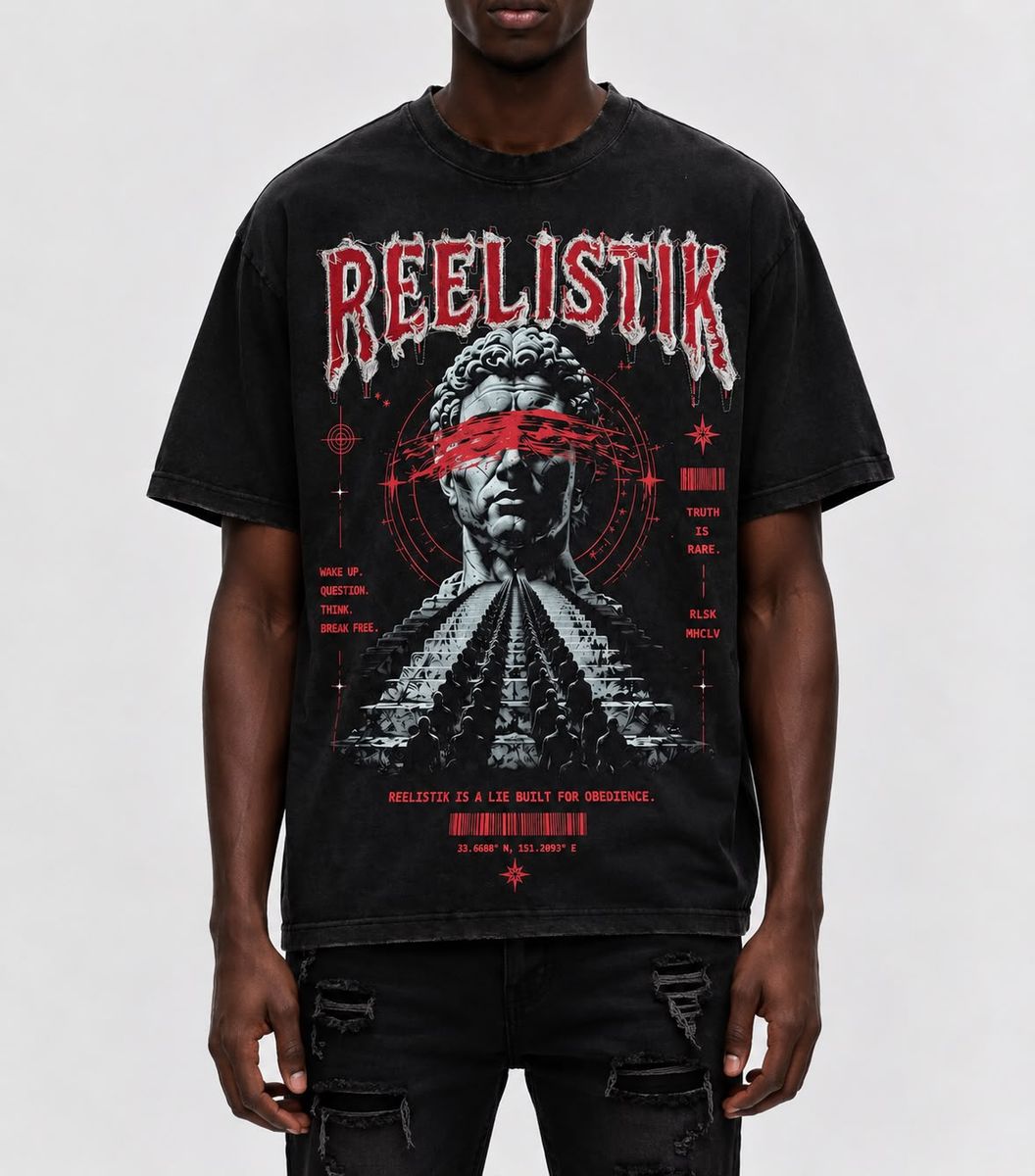 REELISTIK VESTIGE HEAVY WEIGHT TEE