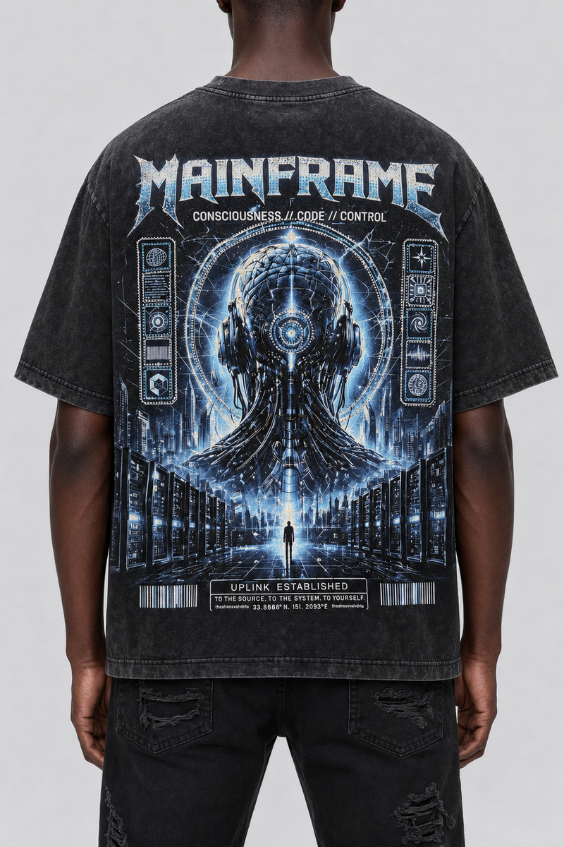 REELISTIK MAINFRAME  DIAMONDS HEAVY WEIGHT TEE-thumbmail-2