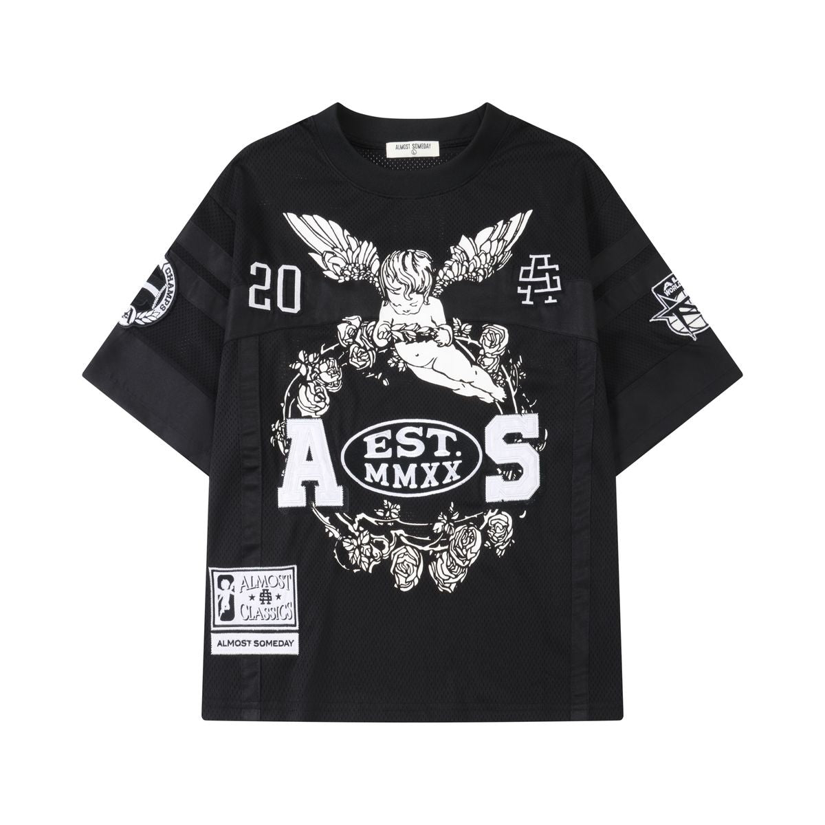 LETTERMAN JERSEY TOP