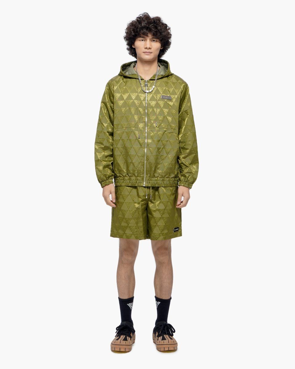 Valabasas Monogram 2.0 Olive Windbreaker Jacket-thumbmail-7
