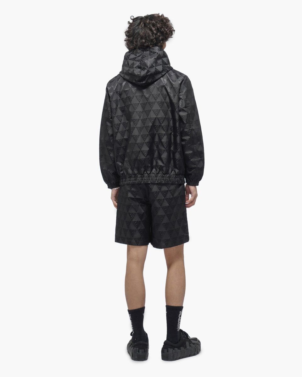 Valabasas Monogram 2.0 Black Windbreaker Jacket-thumbmail-10