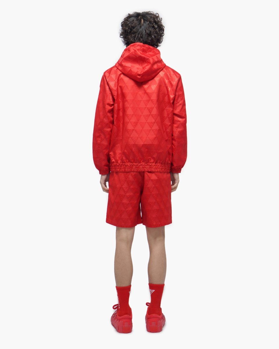 Valabasas Monogram 2.0 Red Windbreaker Jacket-thumbmail-8