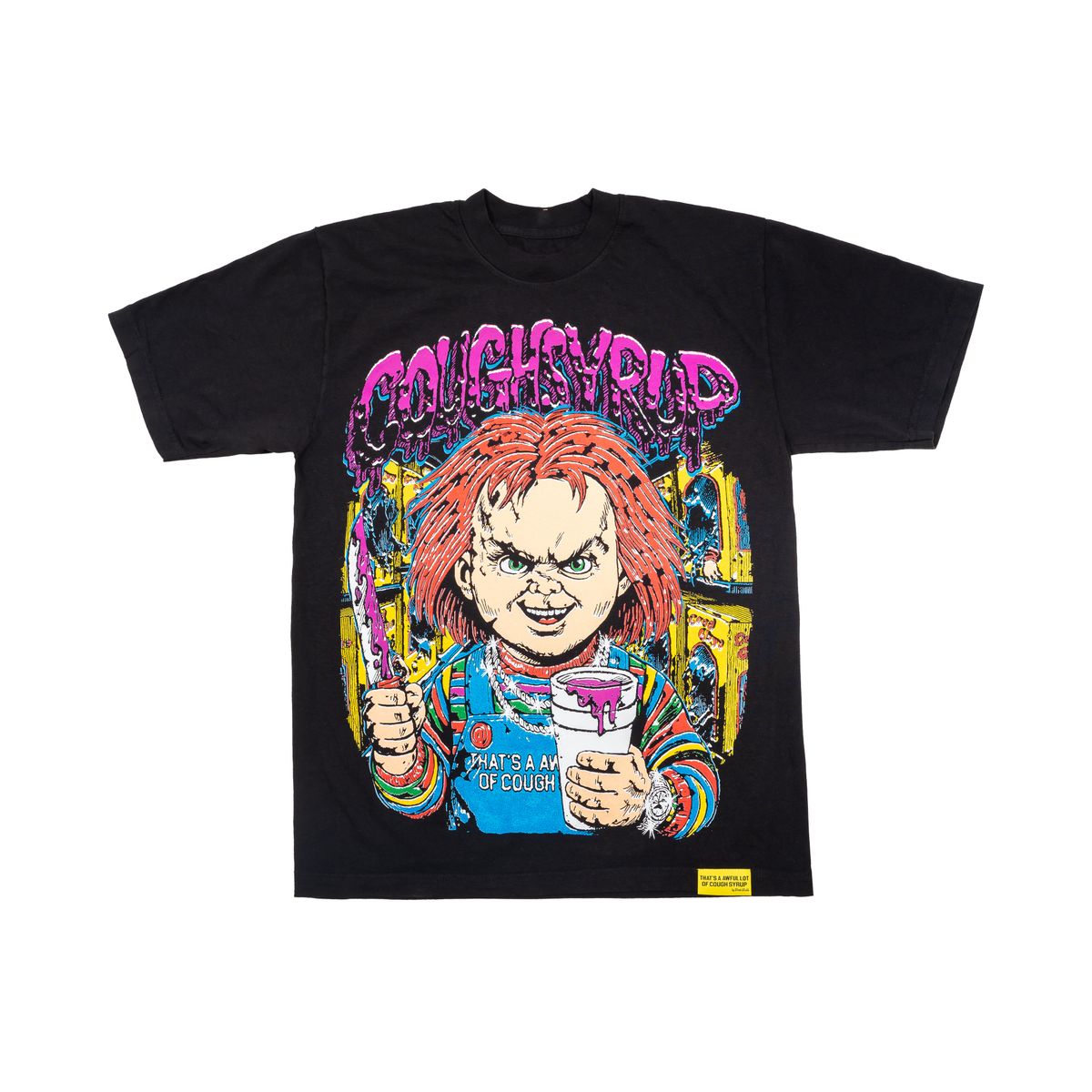 Cough Syrup Chucky Tee