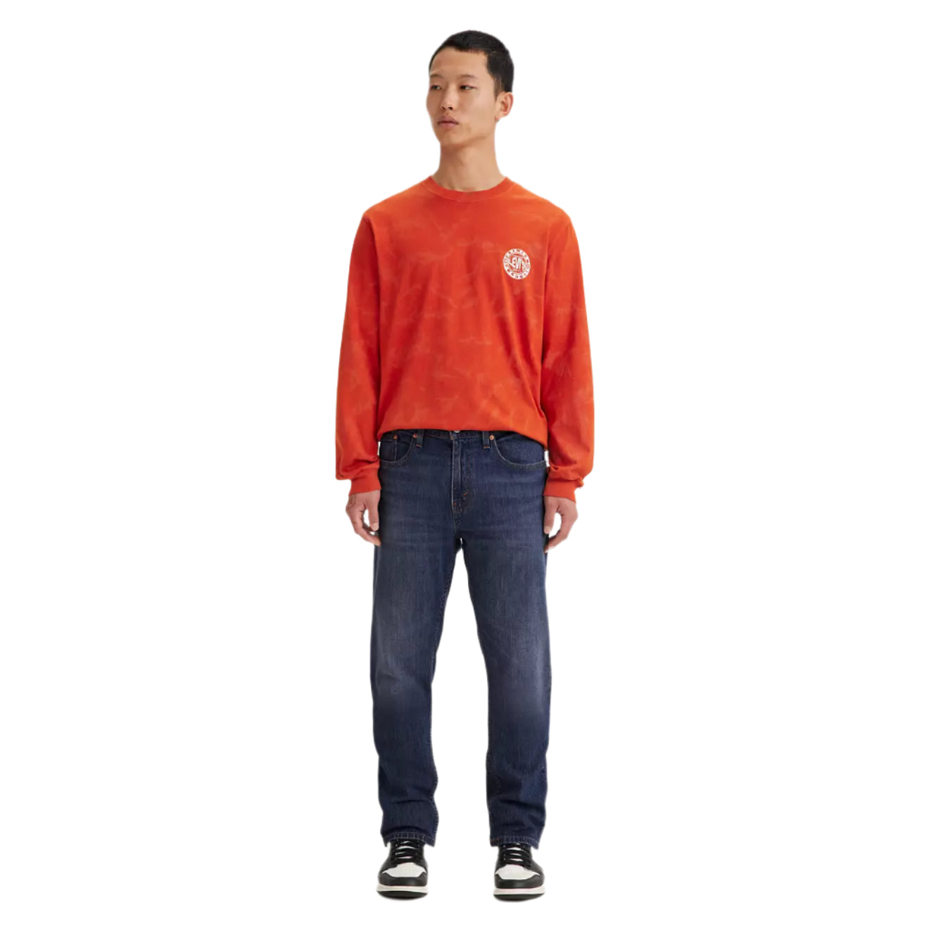 Front View of Levi's 559™ RELAXED STRAIGHT - Dark Wash 