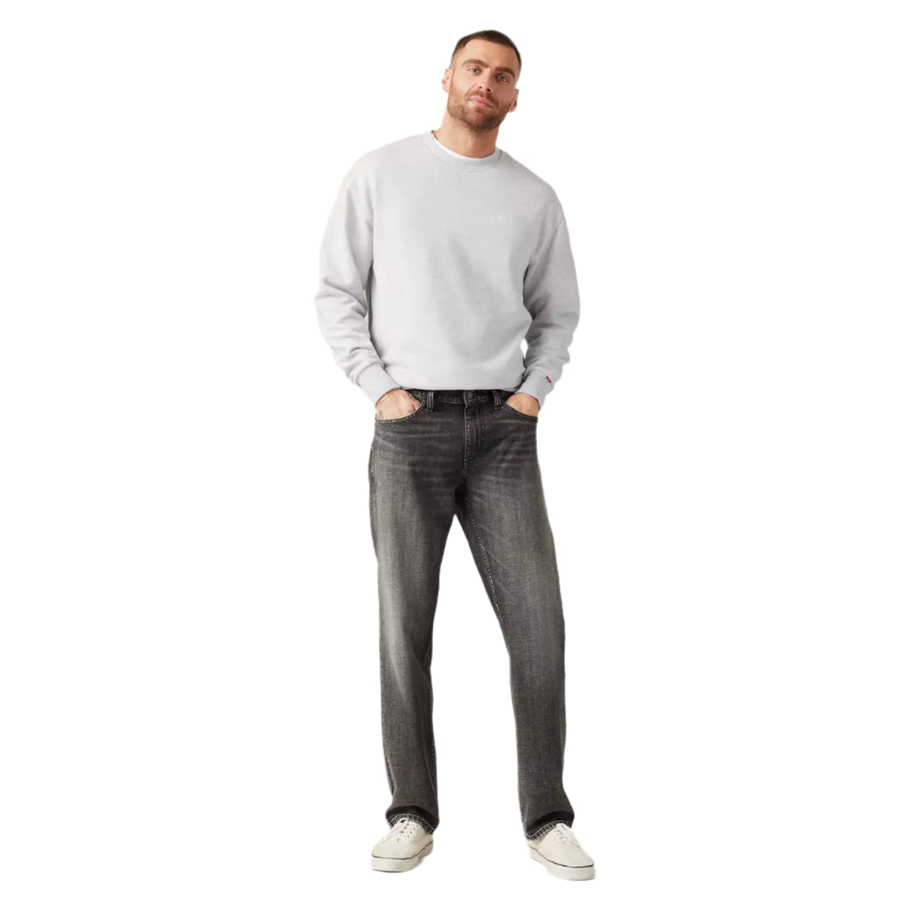 Front View of Levi's 555 RELAXED STRAIGHT - Ltwt