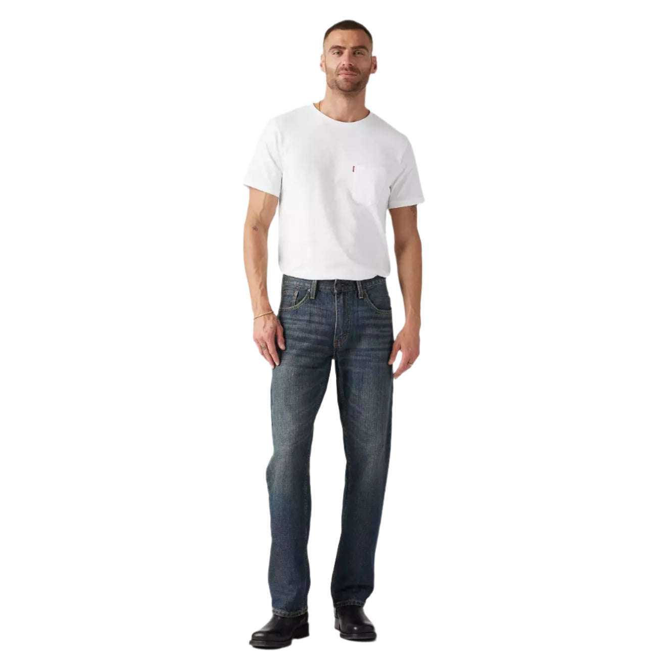 Front View of Levi's 559™ RELAXED STRAIGHT - Dark Wash