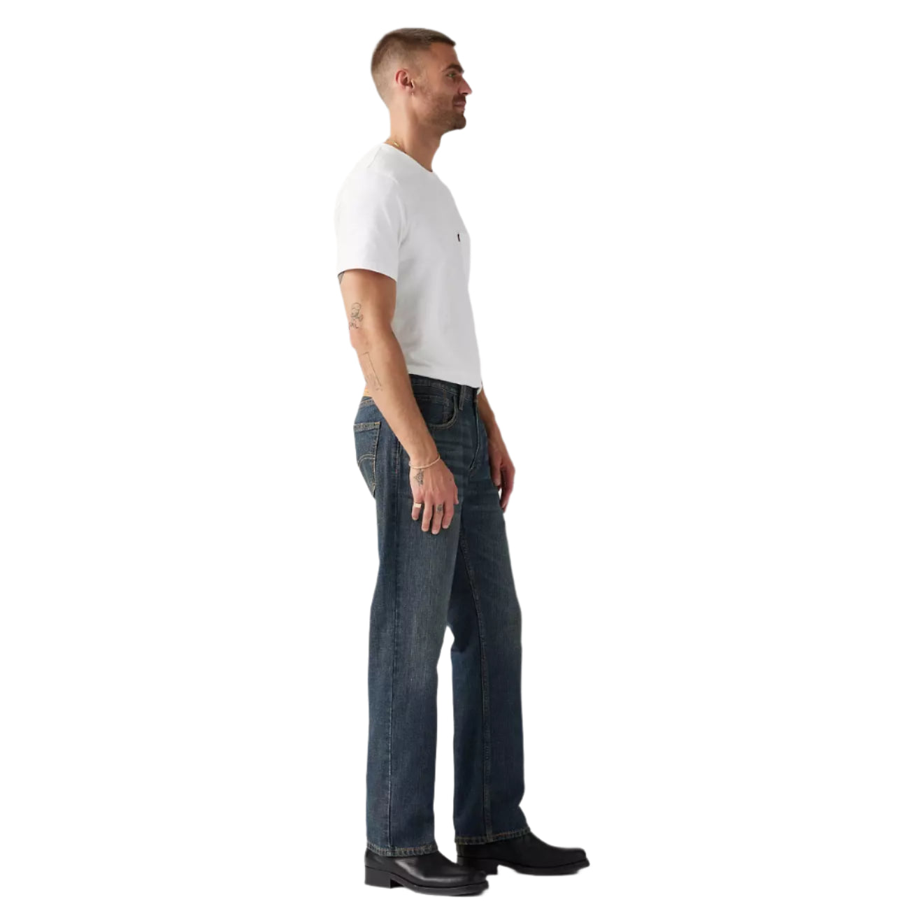 Right Side View of Levi's 559™ RELAXED STRAIGHT - Dark Wash