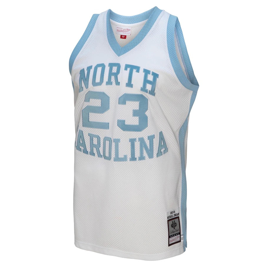 NCAA WHITE JERSEY NORTH CAROLINA 1983 MICHAEL JORDAN