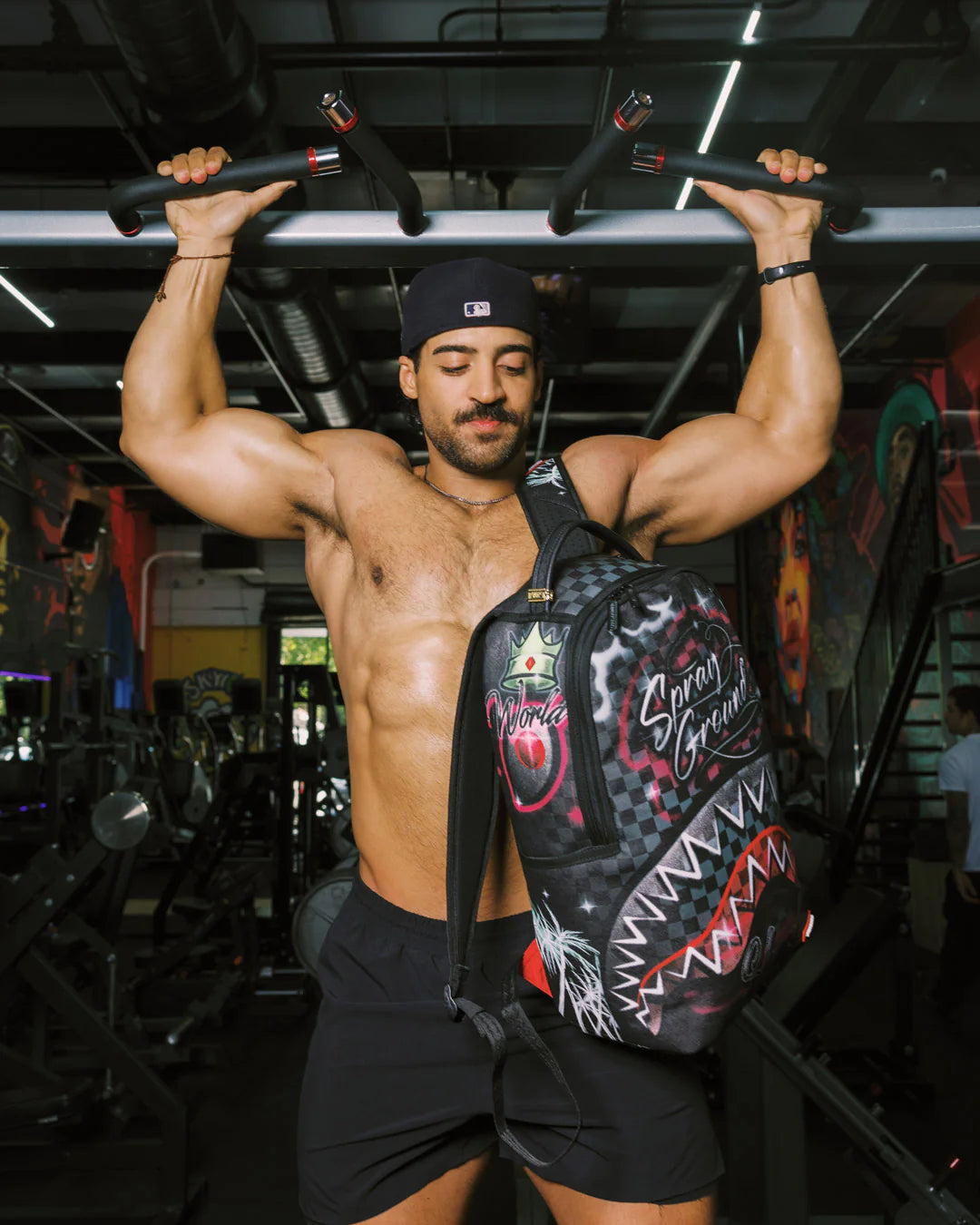 AIRBRUSHED SHARK BACKPACK-thumbmail-9