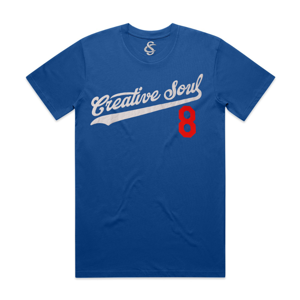 Creative Soul Numbers Tee (Blue)-thumbmail-1