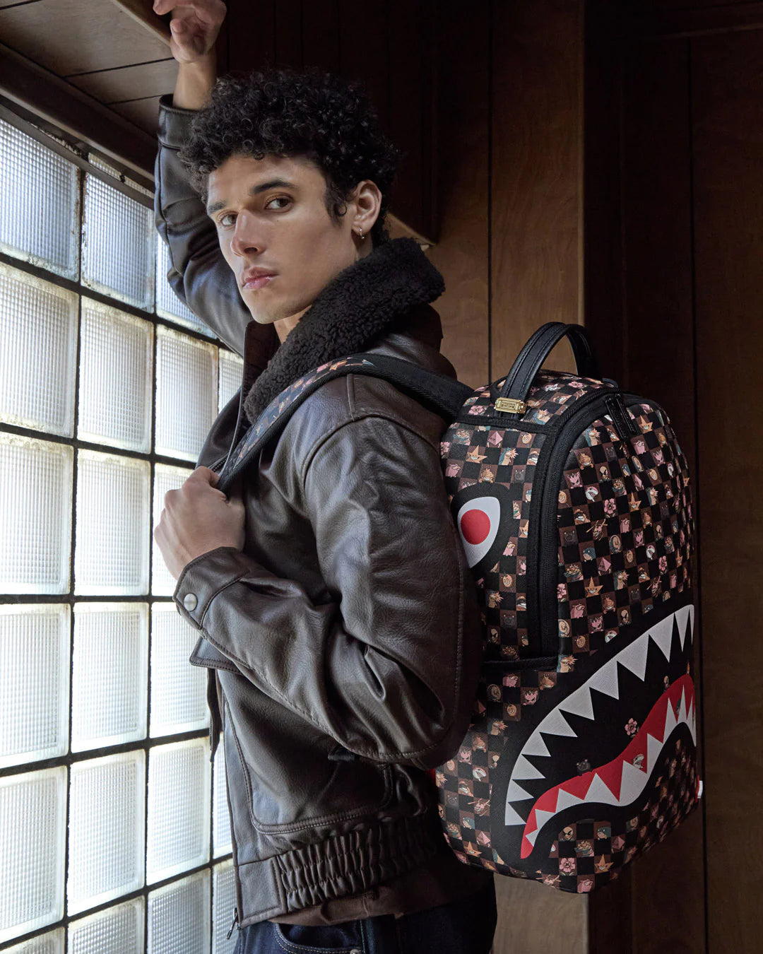 Sprayground Peeking Characters Remix Backpack-thumbmail-11
