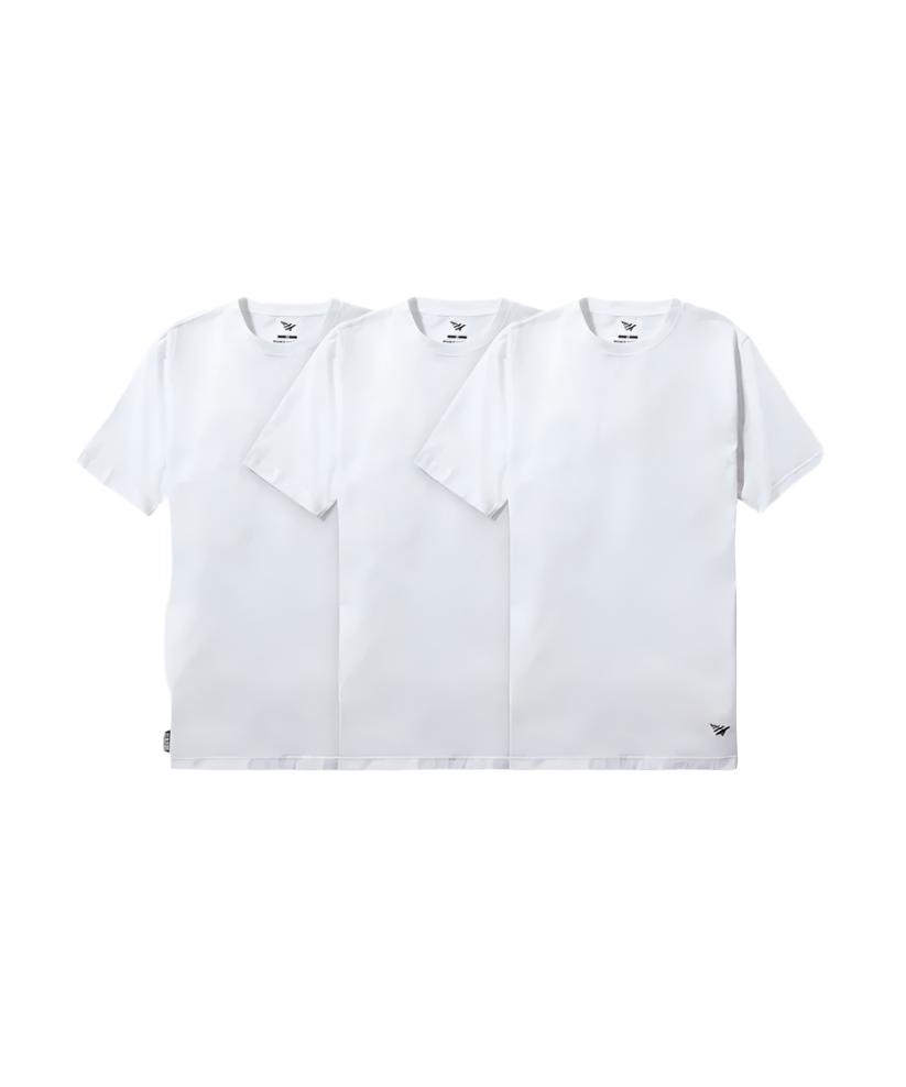 Essential 3 Pack Tee WHITE