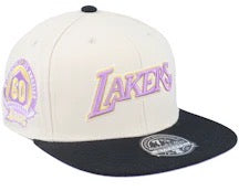 NBA IVORY PASTEL FITTED LAKERS