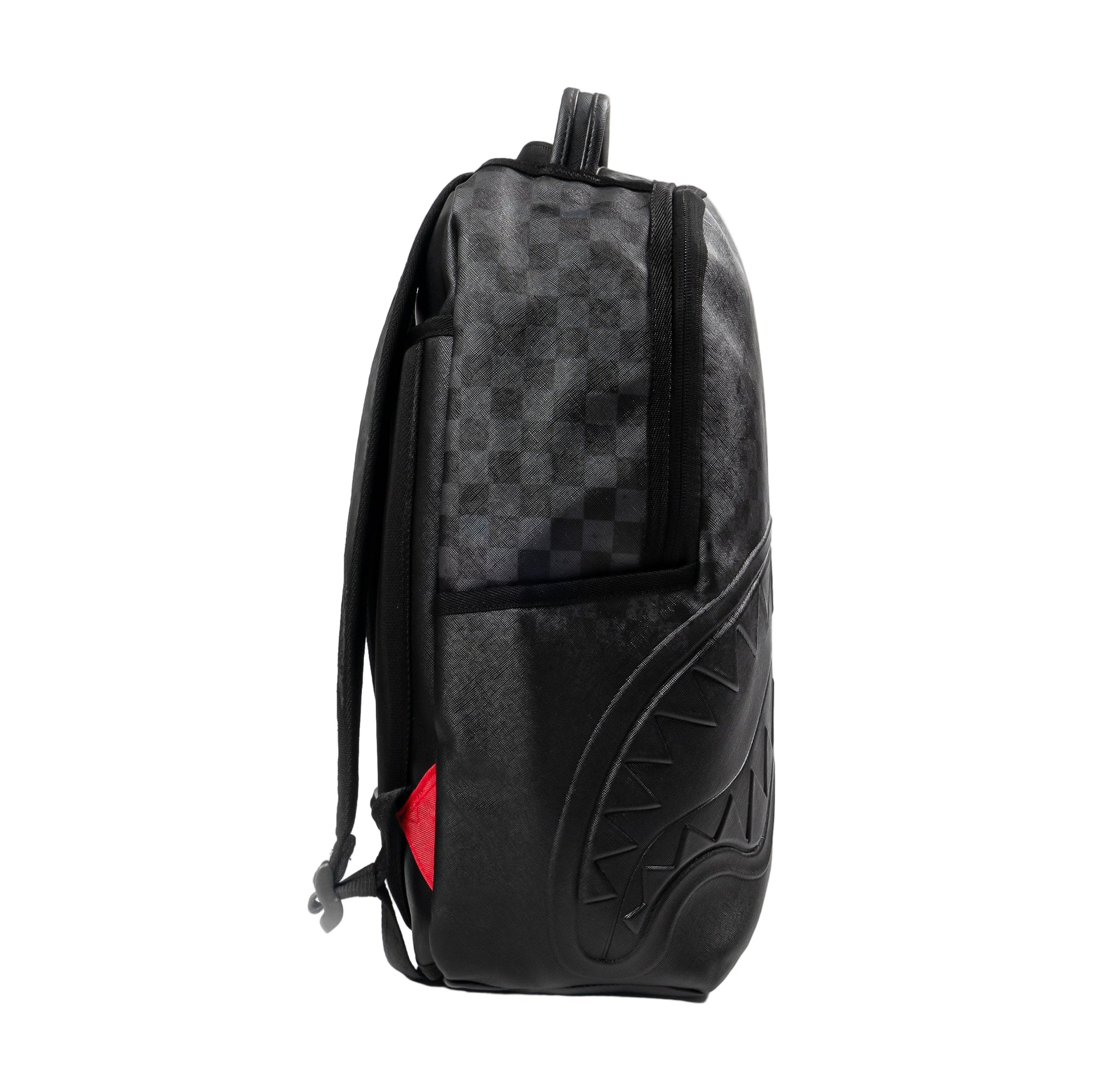 Right Side View of the Sprayground Spritz Black Backpack