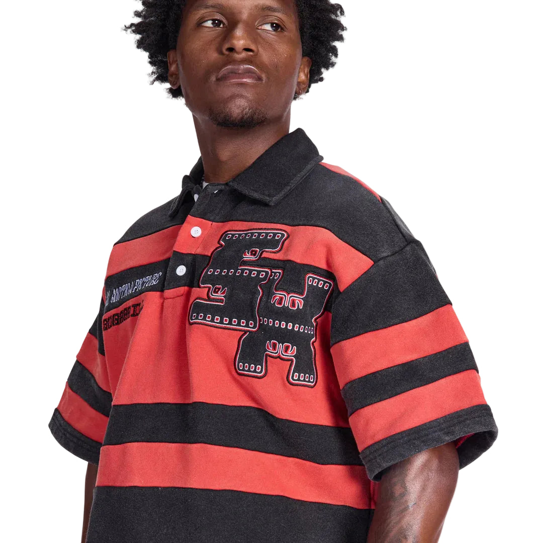 "SUPER 9" POLO (RED/BLACK)-thumbmail-4