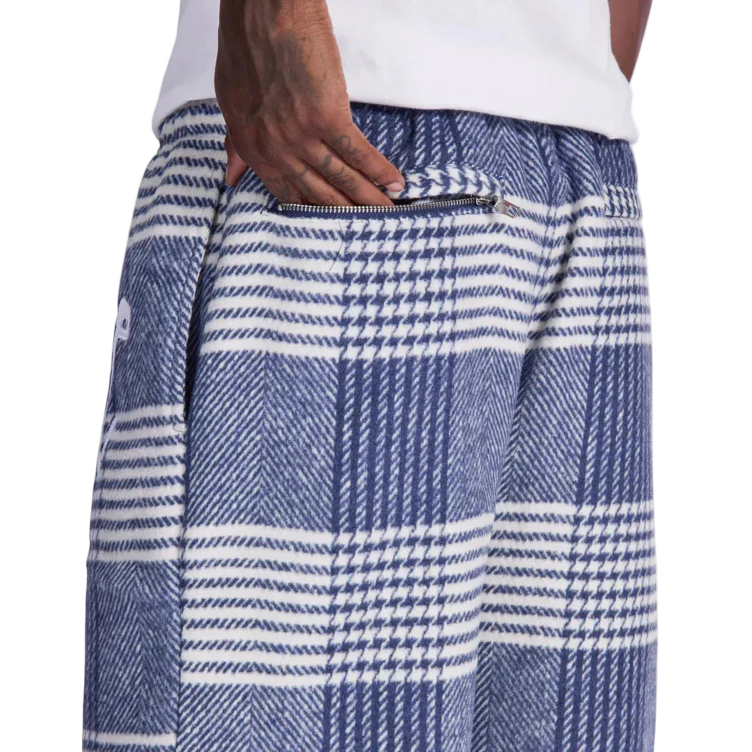 "DUSTER" SHORTS (BLUE PLAID)-thumbmail-3